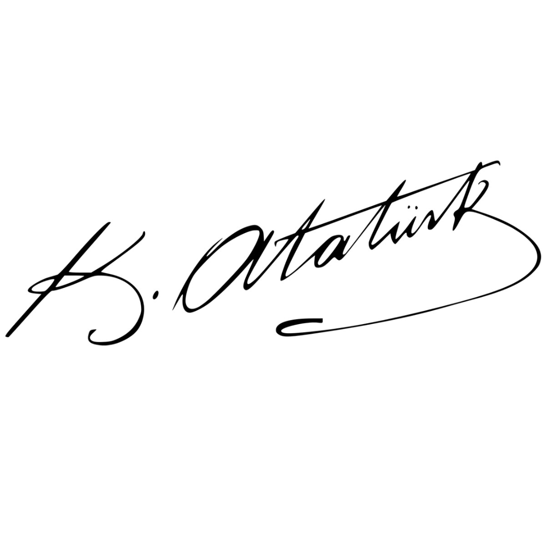 Signature K. Atatürk
