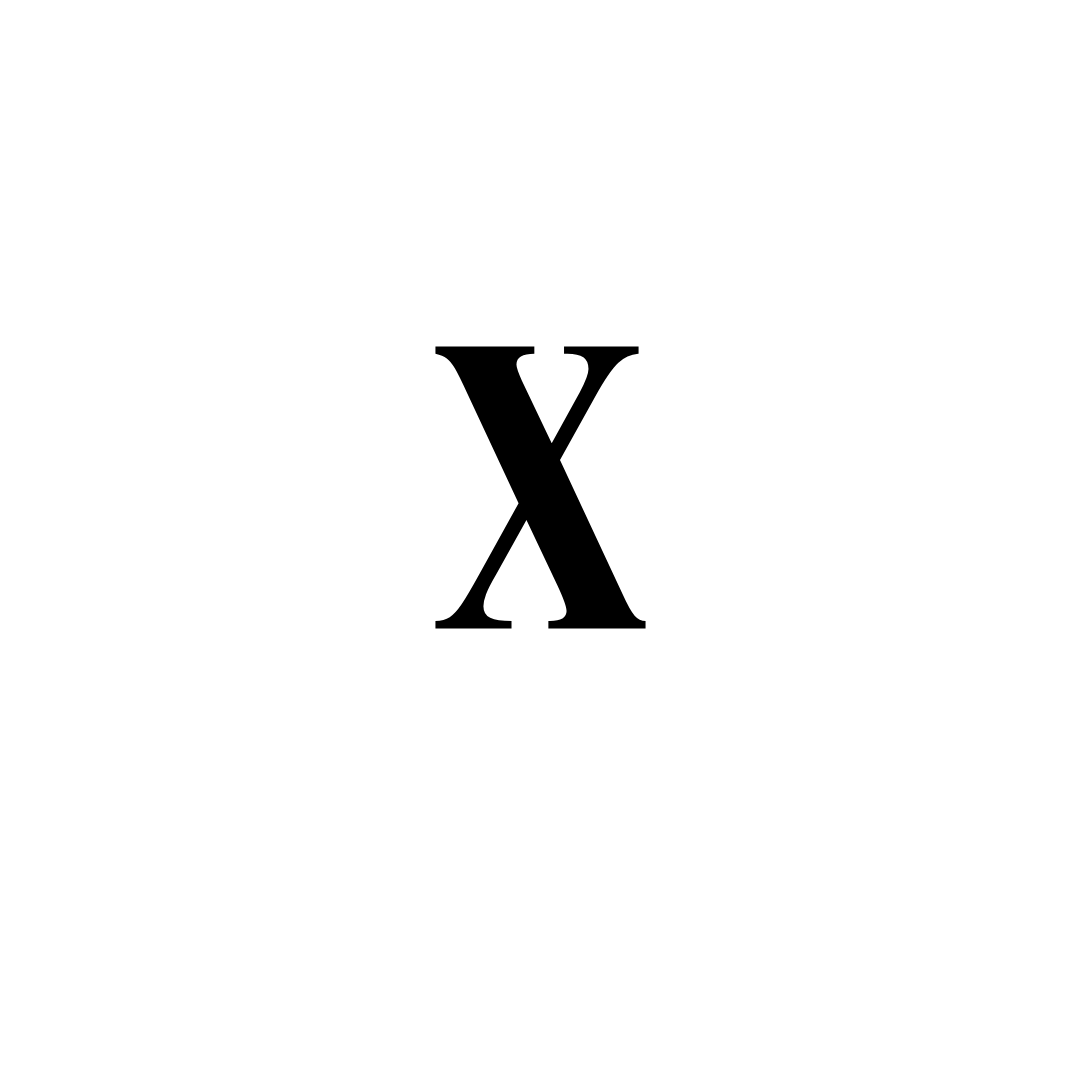 Chiffre Romain : X